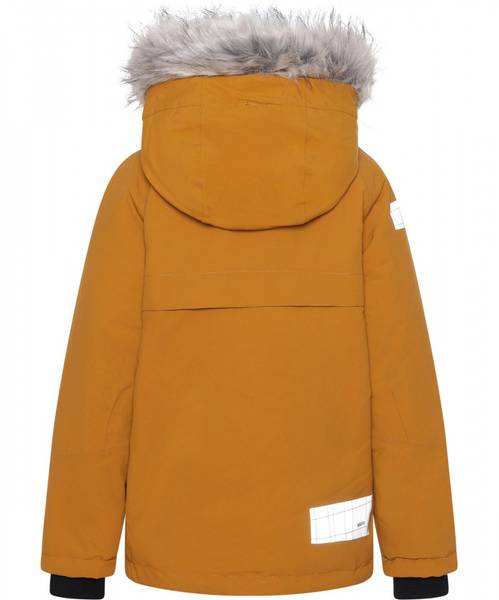 Molo vinterjakke Castor fur recycle autumn leaf