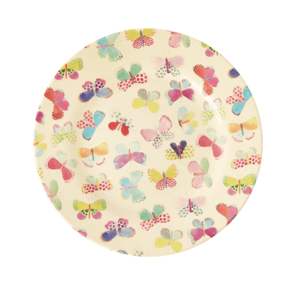 Rice, lunchtallerken butterfly print