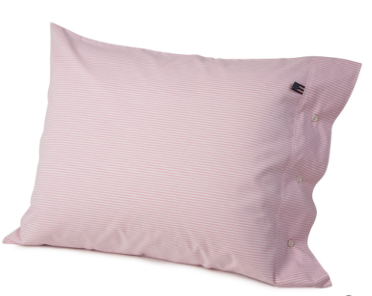 Lexington pin point pink stripet putevar 50X70