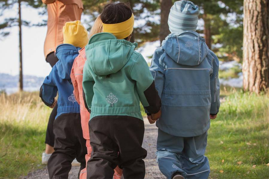 Gullkorn design,  Munter parkdress mellomgrønn