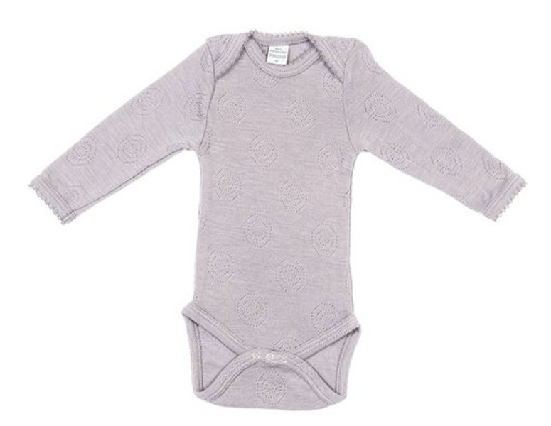 Smallstuff, ullbody jaquard blue rose