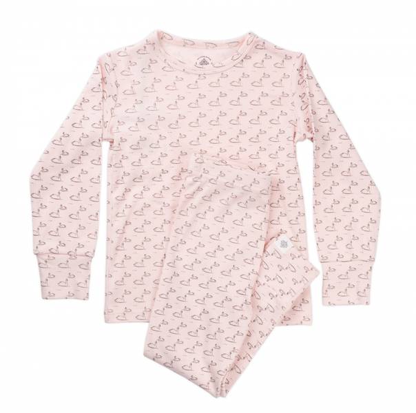 Gullkorn design,  Drømmen pysjsett pudderrosa