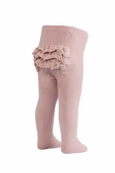 MP, strømpebukse wool rumba lace woodrose