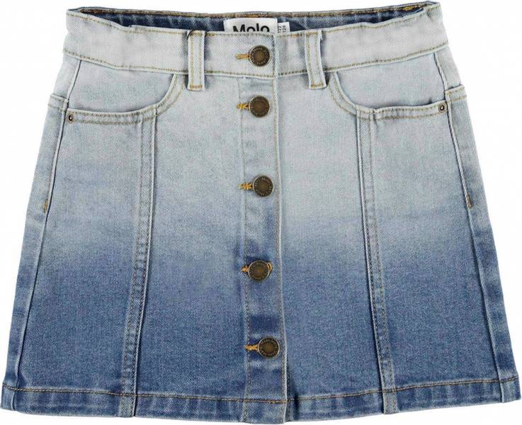 Molo, Bera faded blue denim skjørt