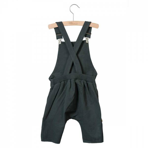 Little Hedonist, Salopette pirate black, korte ben