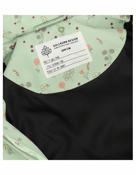 Gullkorn design,  Clover 2lags jakke soft gr&oslash;nn