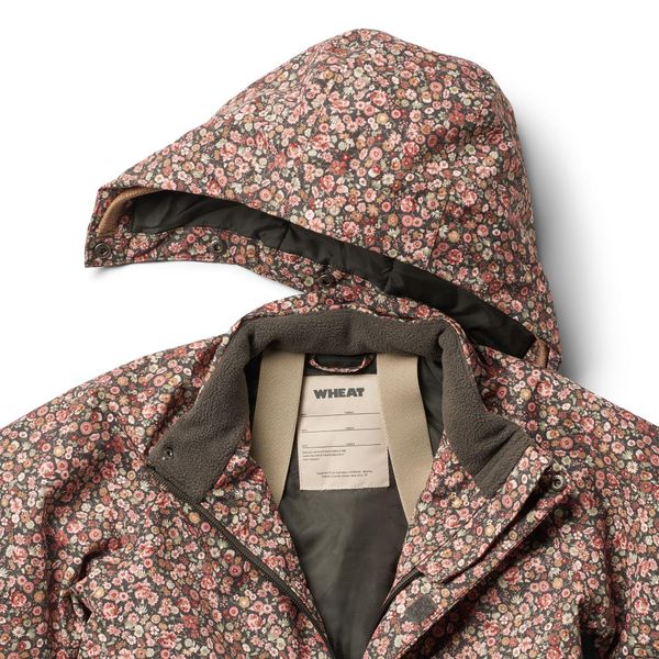Wheat vinterdress Miko tech raven wild flowers