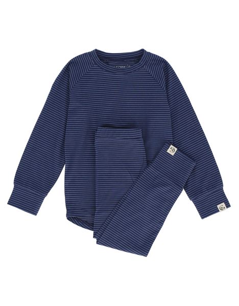 Gullkorn design, Vennen bambussett ltd marineblå