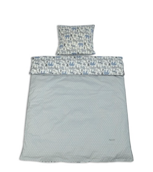 Smallstuff, senget&oslash;y denim animal baby 