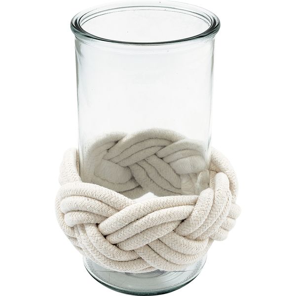 GreenGate, stor glasslykt med tau