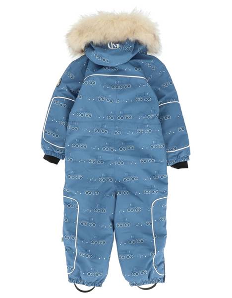 Gullkorn design, Hovden vattert dress ltd mell-bl&aring;