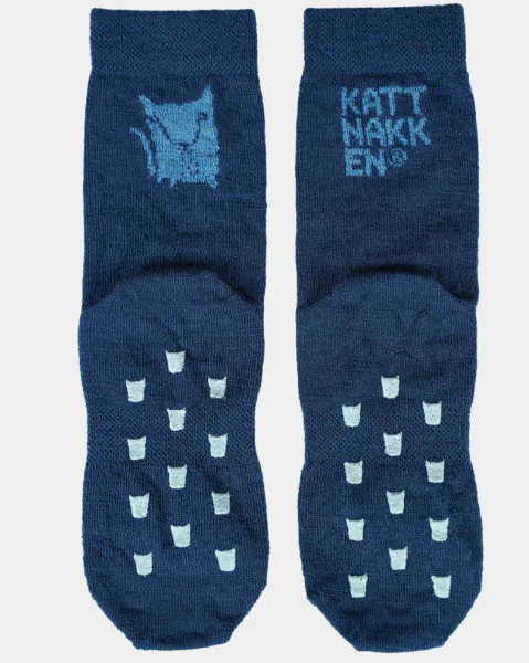 Kattnakken ullsokker antigli tynn 2pk, hav og himmel