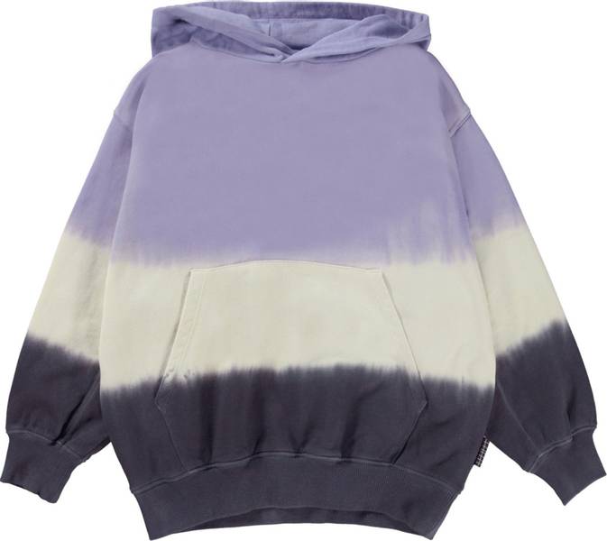Molo, Maxx purple stripe dye hoodie