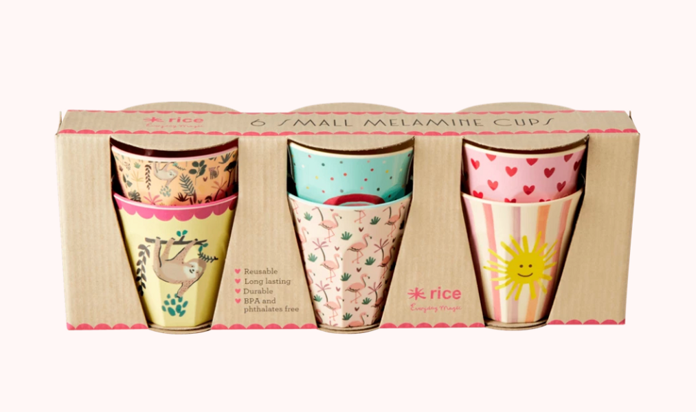 Rice, 6 pk kopper small, funky prints