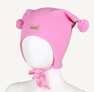 Hovedbilde Kivat, rosa bomullslue med ...
